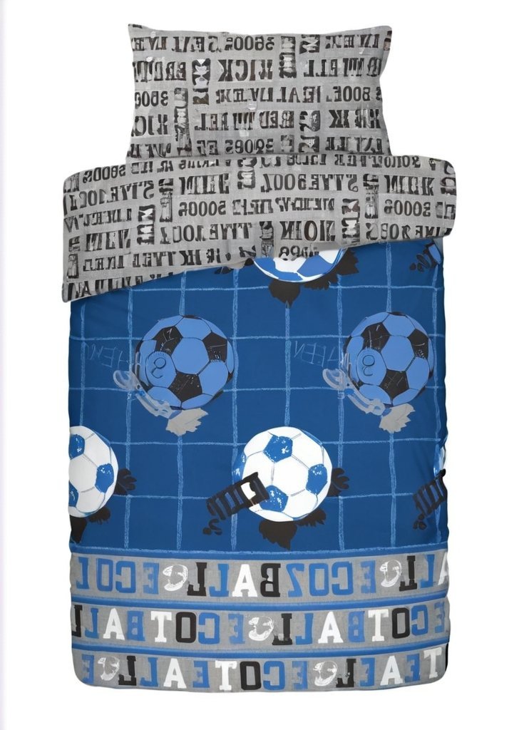 Zestaw poszewek na kołdrą Bedlam Football w kolorze niebieskim - obrazek 3