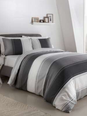 Zestaw poszewek na kołdrą Betley w kolorze szarym