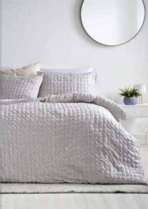 Szary komplet pościeli